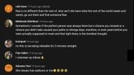 Fans reacting to the streamer getting emotional on stream (Images via OfflineAce /YouTube)